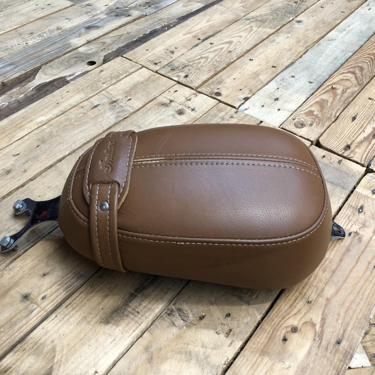 Indian Scout Desert Tan pillion seat